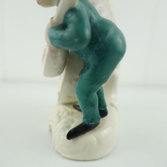 Lipper Mann L&M Elf with Lute Ceramic Figurine Japan 1956 Vintage - Picture 11 of 16